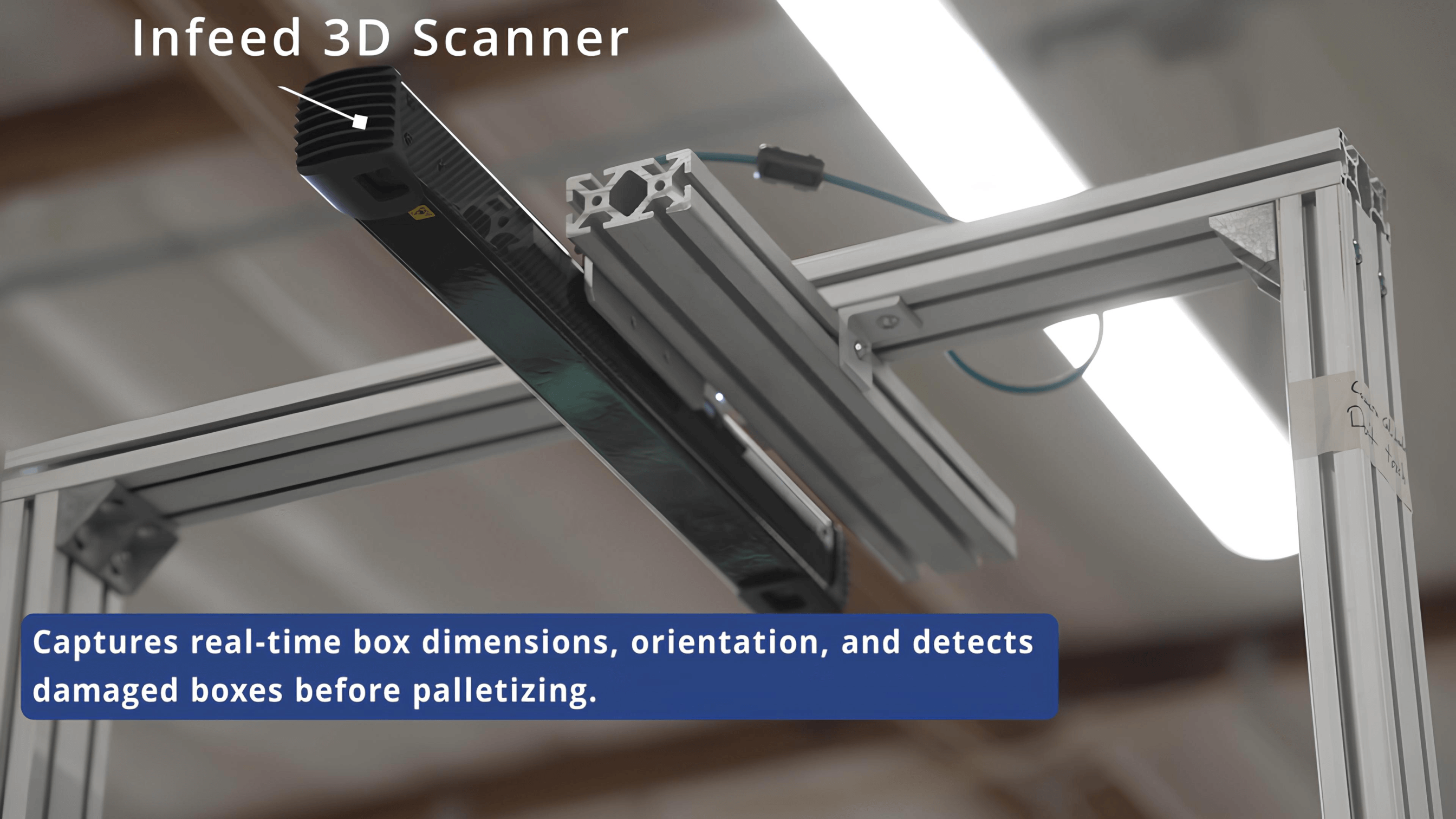Infographic showing targeted automation in brownfield warehouses